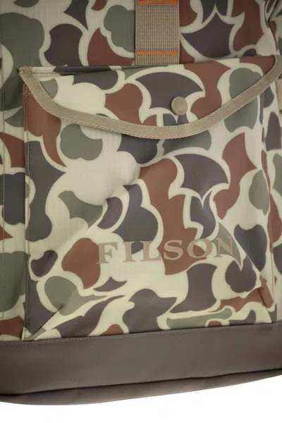 Filson Scout - Waterproof Roll-top Backpack In Multi