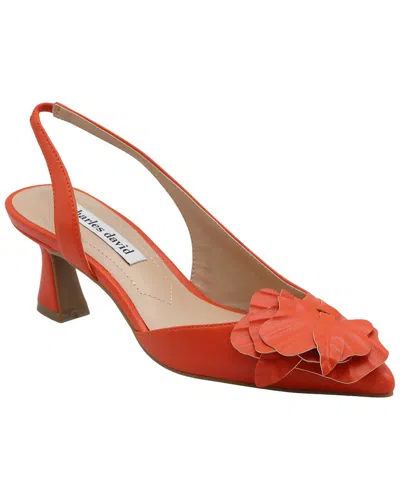 Charles David Alias Pump In Orange
