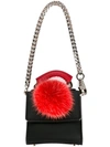 LES PETITS JOUEURS LES PETITS JOUEURS BAG KEYRING - BLACK,NABNV1011844621