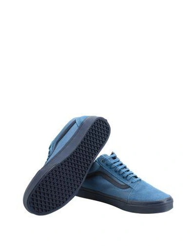 Shop Vans Sneakers In Slate Blue