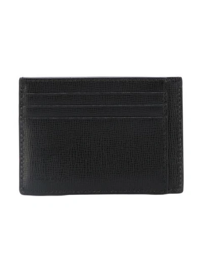 Shop Burberry London Leather Card Case In Black
