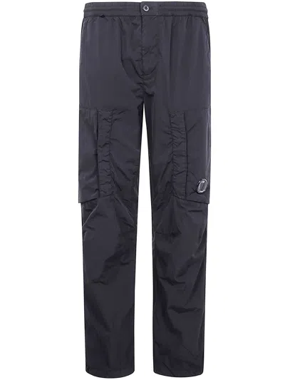 C.p. Company C.p.company Cargo Pant In Chrome - R In Black