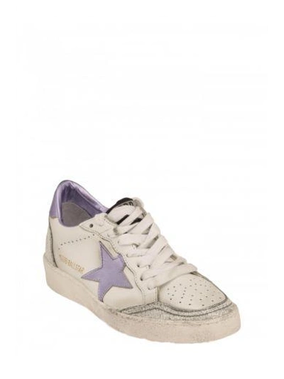 Shop Golden Goose Deluxe Brand Leather Sneakers In White