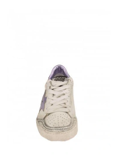 Shop Golden Goose Deluxe Brand Leather Sneakers In White