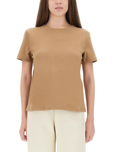 Max Mara 's  Gemma Crewneck T-shirt In Brown