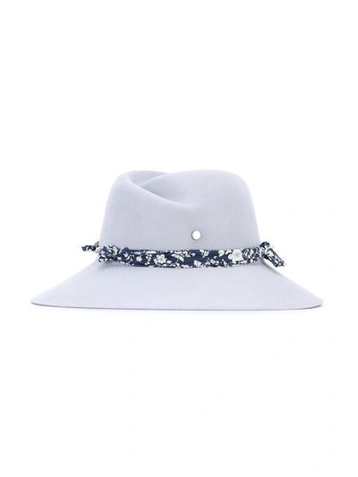 Shop Maison Michel Floral Strap Hat