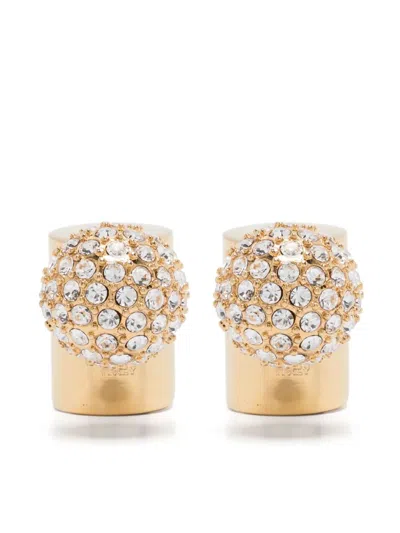 Jacquemus Les Boucles Perlina In Gold