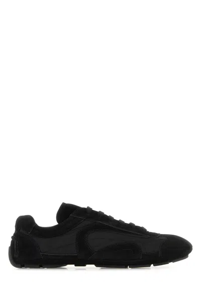 Prada Calzature Uomo In Black