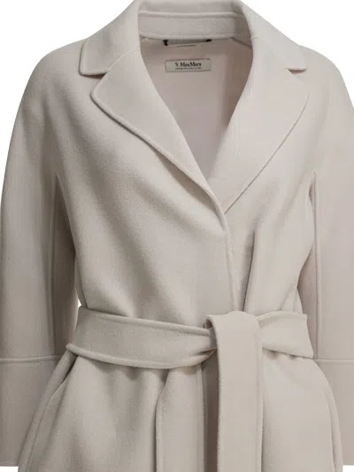 Max Mara S White Virgin Wool Jacket