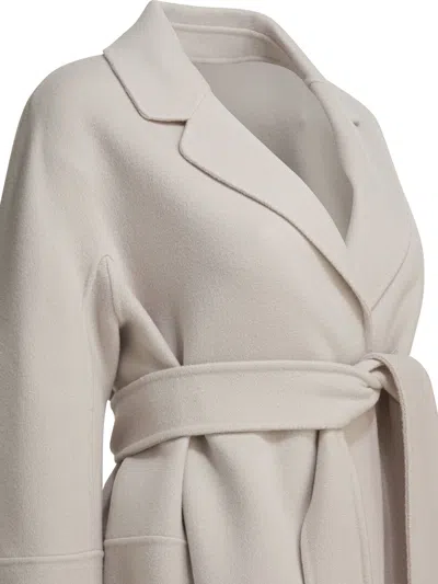 Max Mara S White Virgin Wool Jacket