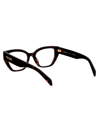 Prada Root Tortoise Acetate Glasses In Pattern