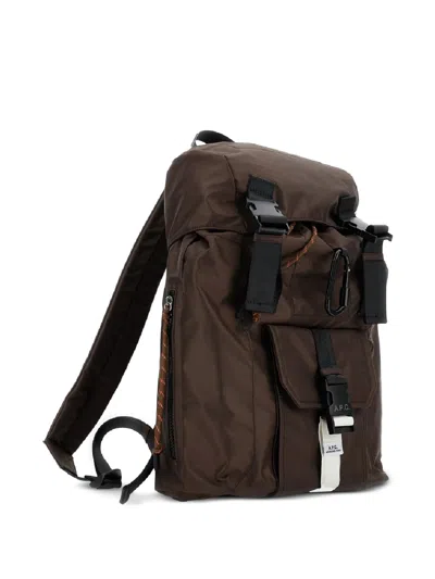 A.p.c. Backpack Trek With Logo