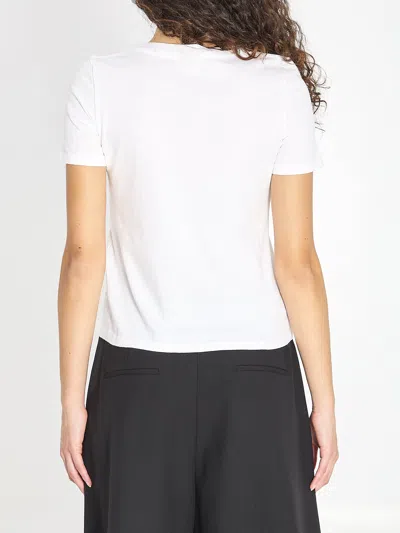 Chloé Baby Fit T-shirt In Cotton Jersey With Passion Fruit Print In White