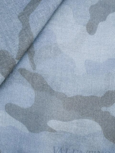 Shop Valentino Camouflage Scarf