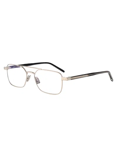Saint Laurent Sl 780 Rectangular Glasses In Purple