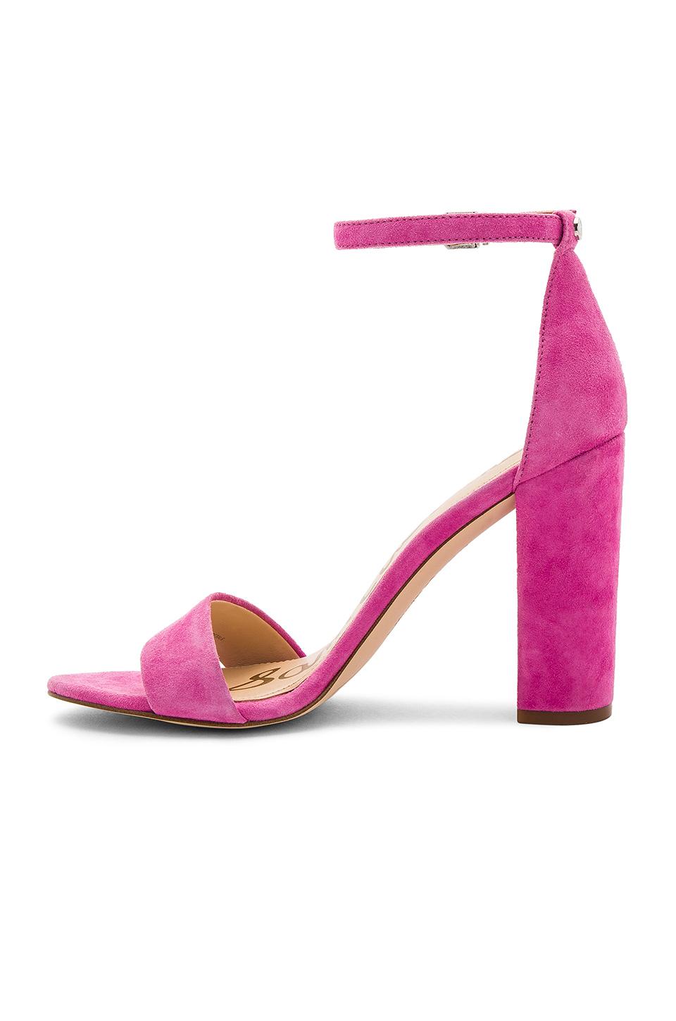 sam edelman hot pink sandals