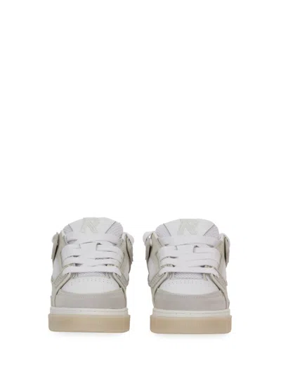Represent White Sneakers In Gray