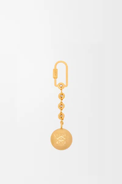 Loewe Golden Key Ring Small Leather Goods Gold | ModeSens