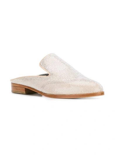 Shop Robert Clergerie Astre Loafers In Neutrals