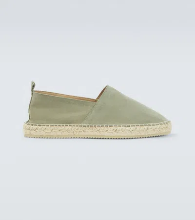 Frescobol Carioca Helio Pull-tab Espadrilles In Green