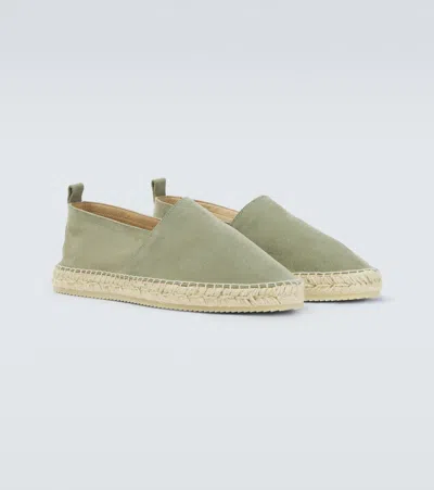 Frescobol Carioca Helio Pull-tab Espadrilles In Green