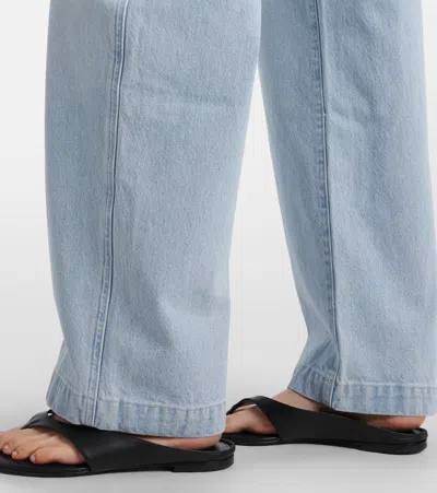 Agolde Low Rise Boot Ankle In Blue