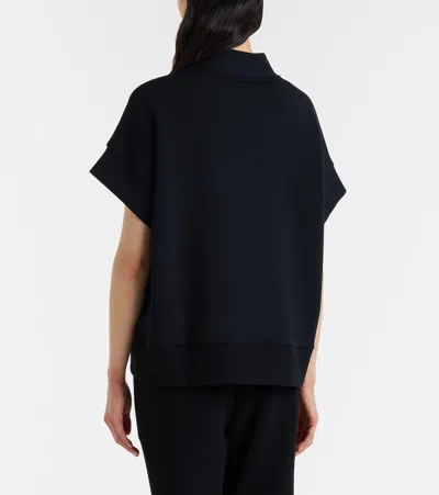 Varley Ritchie Half-zip Sweater In Black