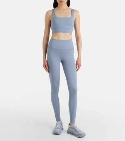 Varley Assure 28 Technical-stretch Leggings In Blue