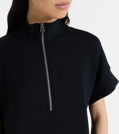 Varley Ritchie Half-zip Sweater In Black