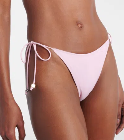 Jacquemus Le Bas De Plage Triangle Bikini Bottom In Pink