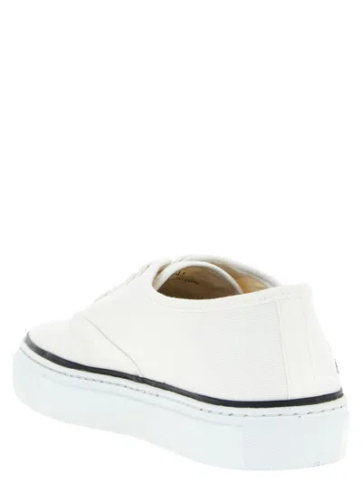 Jacquemus Les Fefe Low Top Sneakers Rubber Sole In White