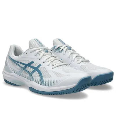 Asics Court Hunter Ff 'white Saba Blue' In Multi