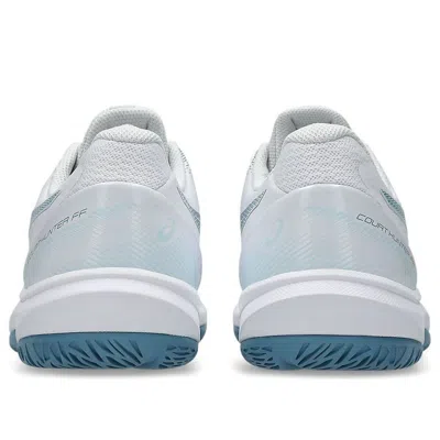 Asics Court Hunter Ff 'white Saba Blue' In Multi