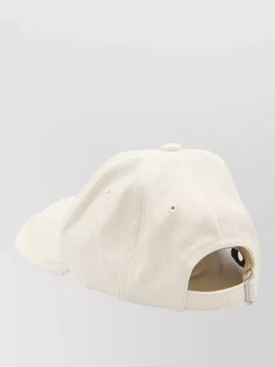 Jacquemus Cotton Baseball Cap In Neutral