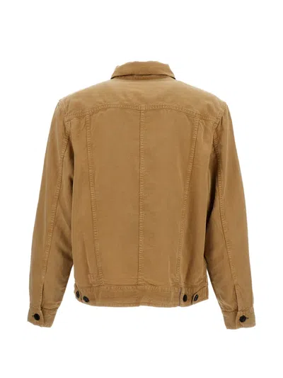 Paul Smith Button-up Overshirt In Brown