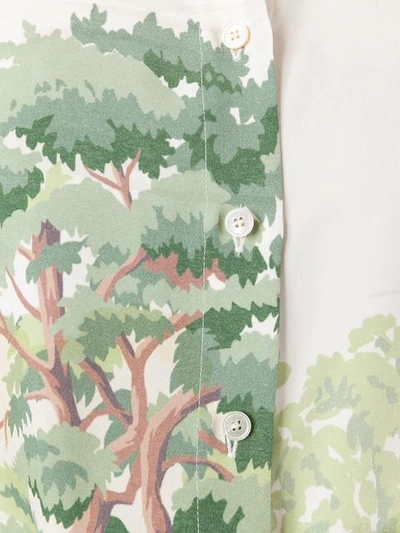 Shop Stella Mccartney Tree Print Shirt In Multicolour