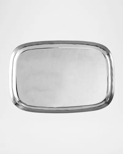 Michael Aram Reflective Medium Platter In Silver