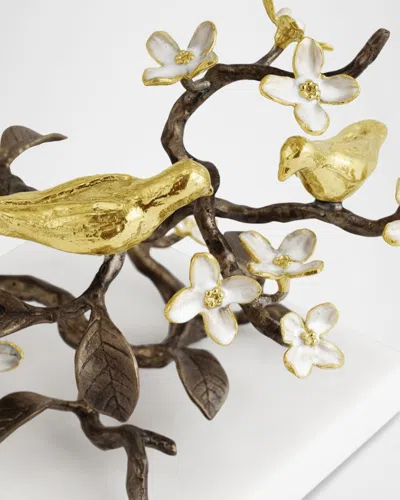 Michael Aram Lovebirds Decorative Object In Multi