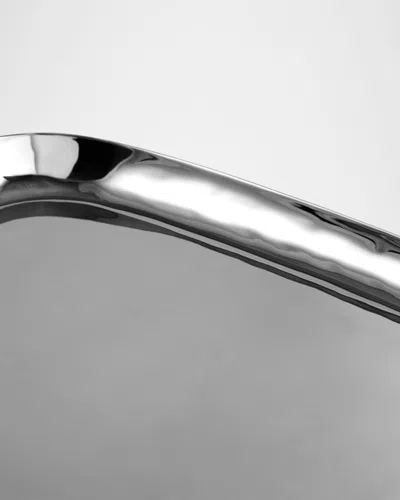 Michael Aram Reflective Medium Platter In Silver