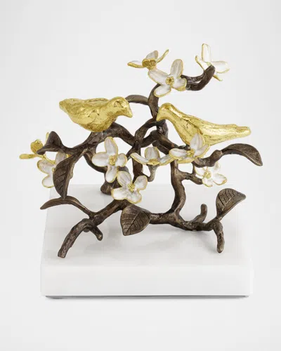 Michael Aram Lovebirds Decorative Object In Multi