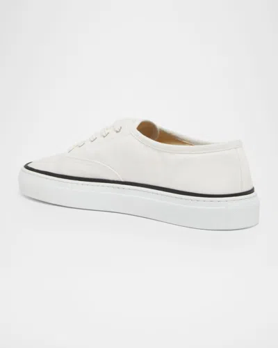 Jacquemus Les Fefe Low Top Sneakers Rubber Sole In White