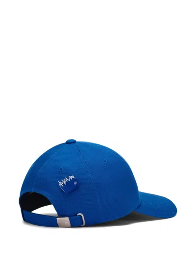 Ader Error Logo-patch Hat In Blue