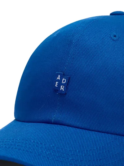 Ader Error Logo-patch Hat In Blue