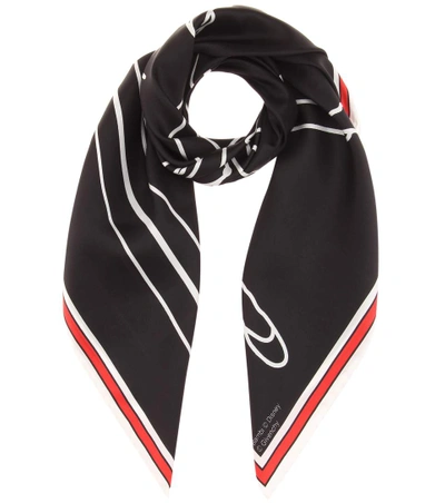 Shop Givenchy Bambi© Silk Scarf