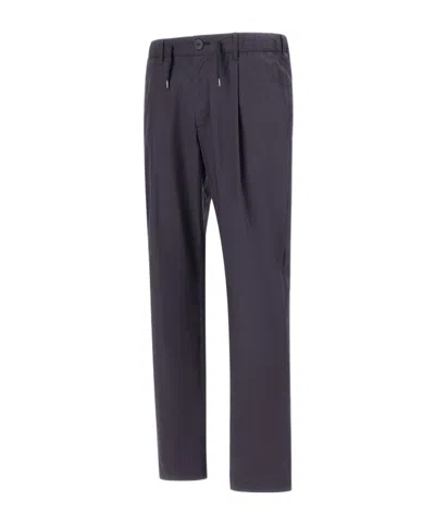 Herno Light Stretch Trousers In Black