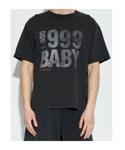 Misbhv Graphic T-shirt In Black