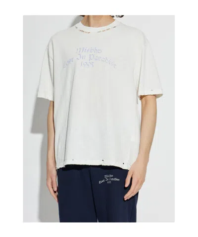Misbhv Text-print T-shirt In White