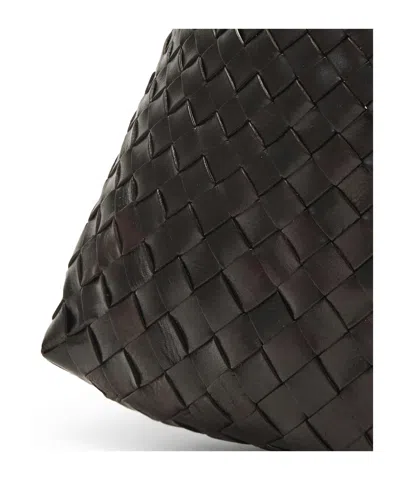 Dragon Diffusion Woven Handbag In Black