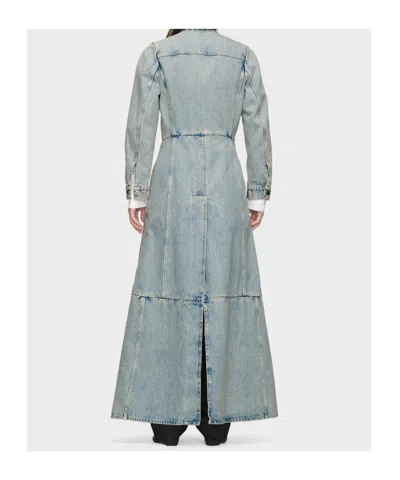 Maison Margiela Patchwork Tie-detail Coat In Multi