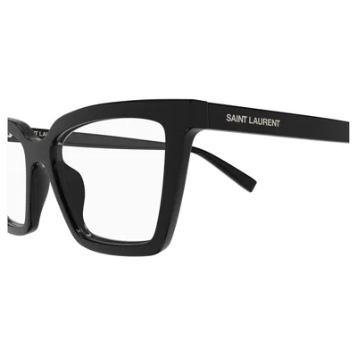Saint Laurent Full Frame Plain Mirror In Purple